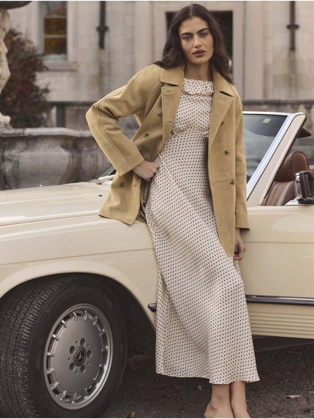Doen Emerence Dress in Crème Portia Dot - Picture 5 of 11